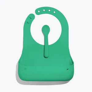 Avanchy Roll & Go Silicone Bibs for Babies + Spoon