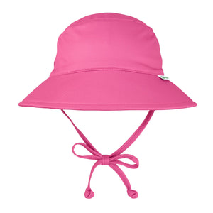 Breathable Bucket Sun Protection Hat - Hot Pink