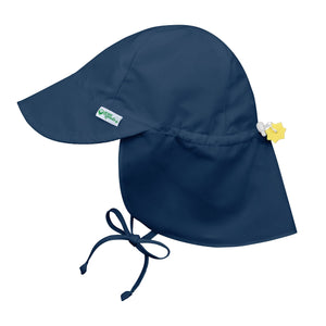 Flap Sun Protection Hat - Navy