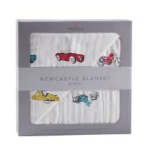 Newcastle Vintage Muscle Cars & Motorcycles Bamboo Blanket