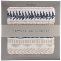 Load image into Gallery viewer, Newcastle Pyramid Print Blanket
