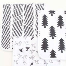 Load image into Gallery viewer, Dolly Lana Burp Cloth Set - Monochrome
