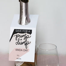Load image into Gallery viewer, &quot;Pump &amp; Dump&quot; Wine Gift Tag - Fiori Belle
