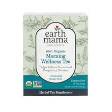 Load image into Gallery viewer, Earth Mama Organic Morning Wellness Tea
