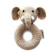 Cheengoo Animal Ring Hand Crocheted Rattle