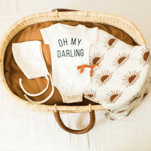 Load image into Gallery viewer, DOLLY LANA Cotton Muslin Swaddle - Rising Sun
