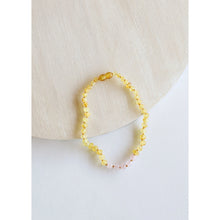 Load image into Gallery viewer, CanyonLeaf Adult: Raw Honey Amber + Rose Quartz || Necklace
