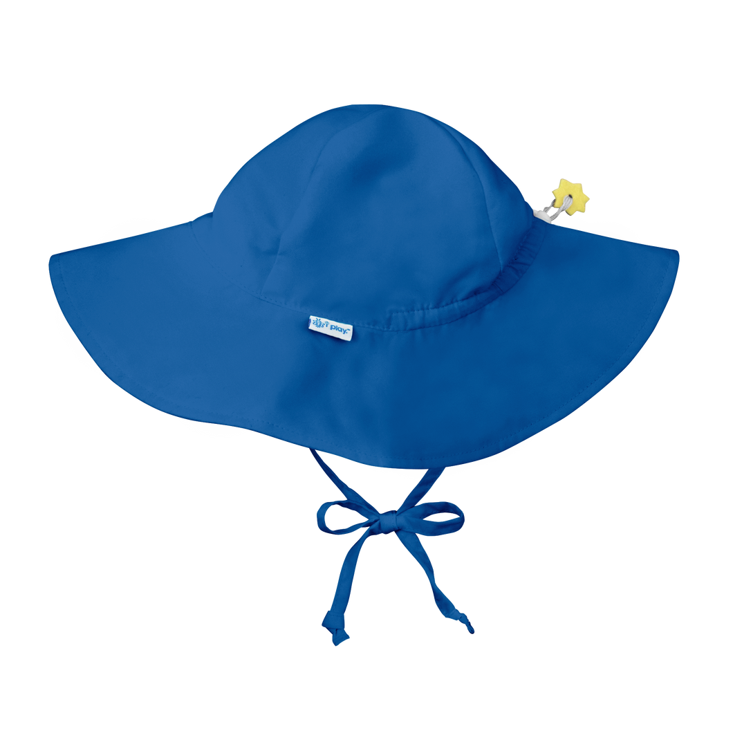 Brim Sun Protection Hat - Royal Blue