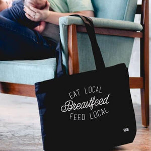S.T.B. - "Eat Local Feed Local" Canvas Bag