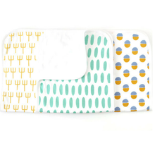 Load image into Gallery viewer, Dolly Lana Burp Cloth Set - Southwest
