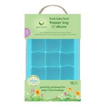 Load image into Gallery viewer, Green Sprouts Freezer Tray - Aqua
