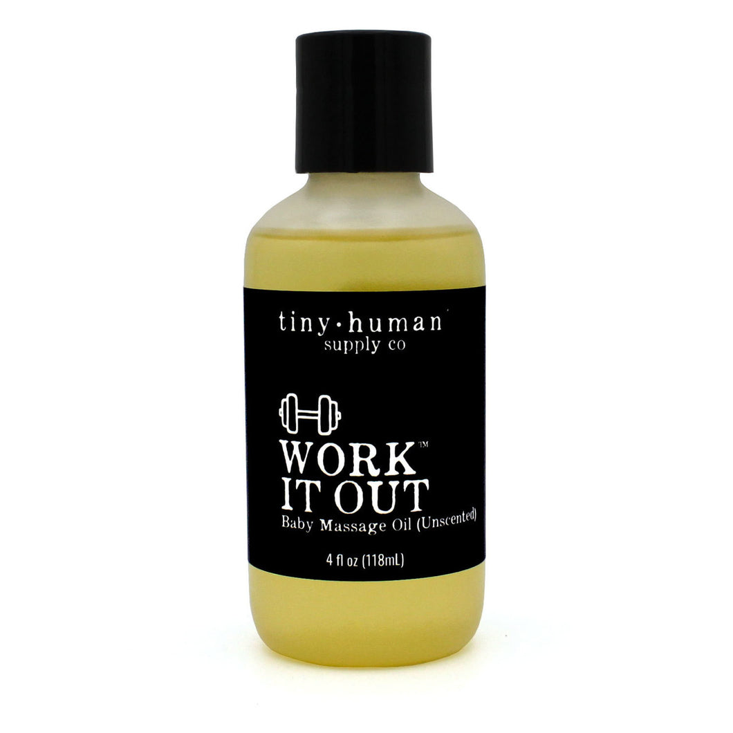 Tiny Human Work it Out Baby Massage Oil
